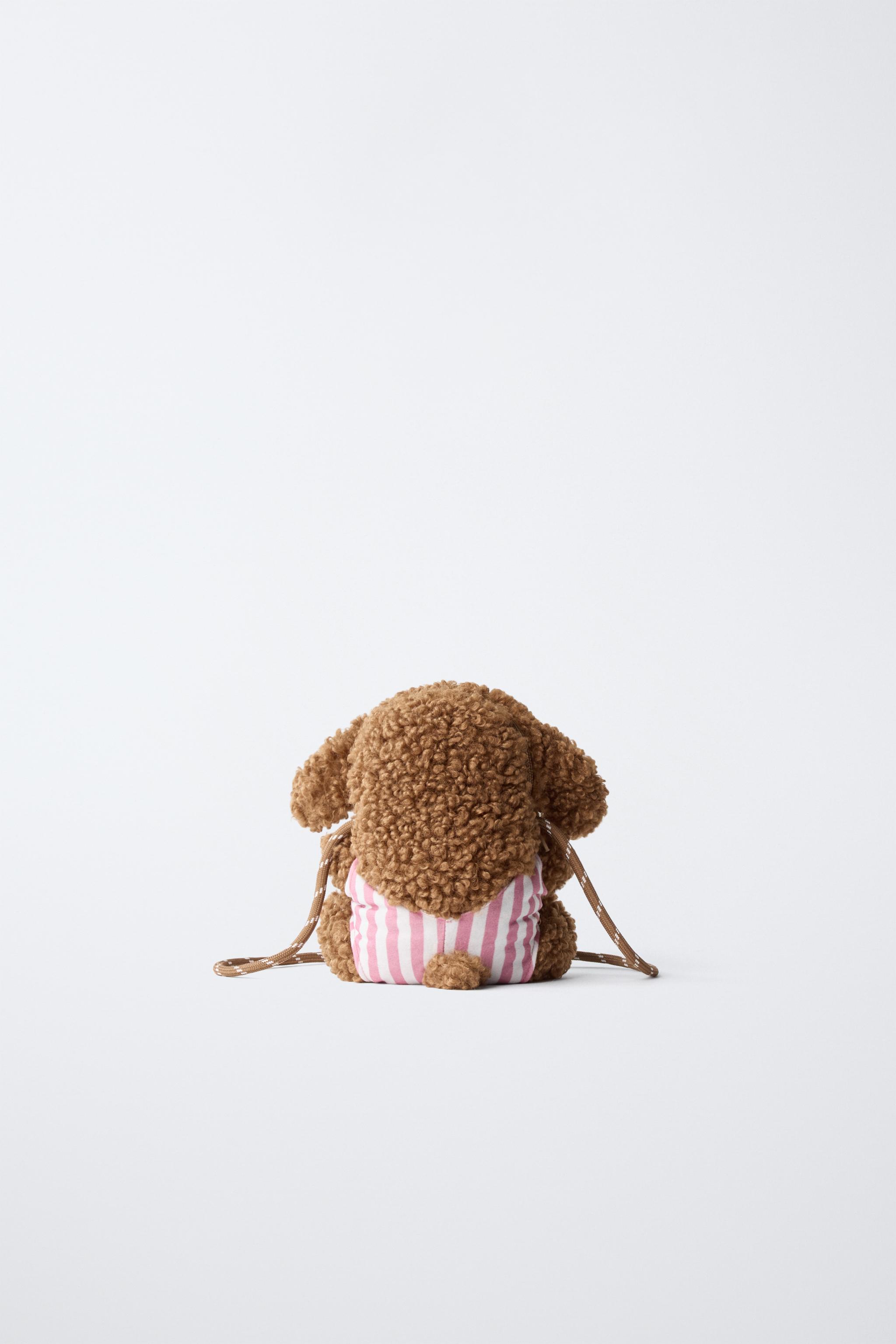 PLUSH PUPPY CROSSBODY BAG